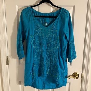 JOHNNY WAS 3J Workshop blouse